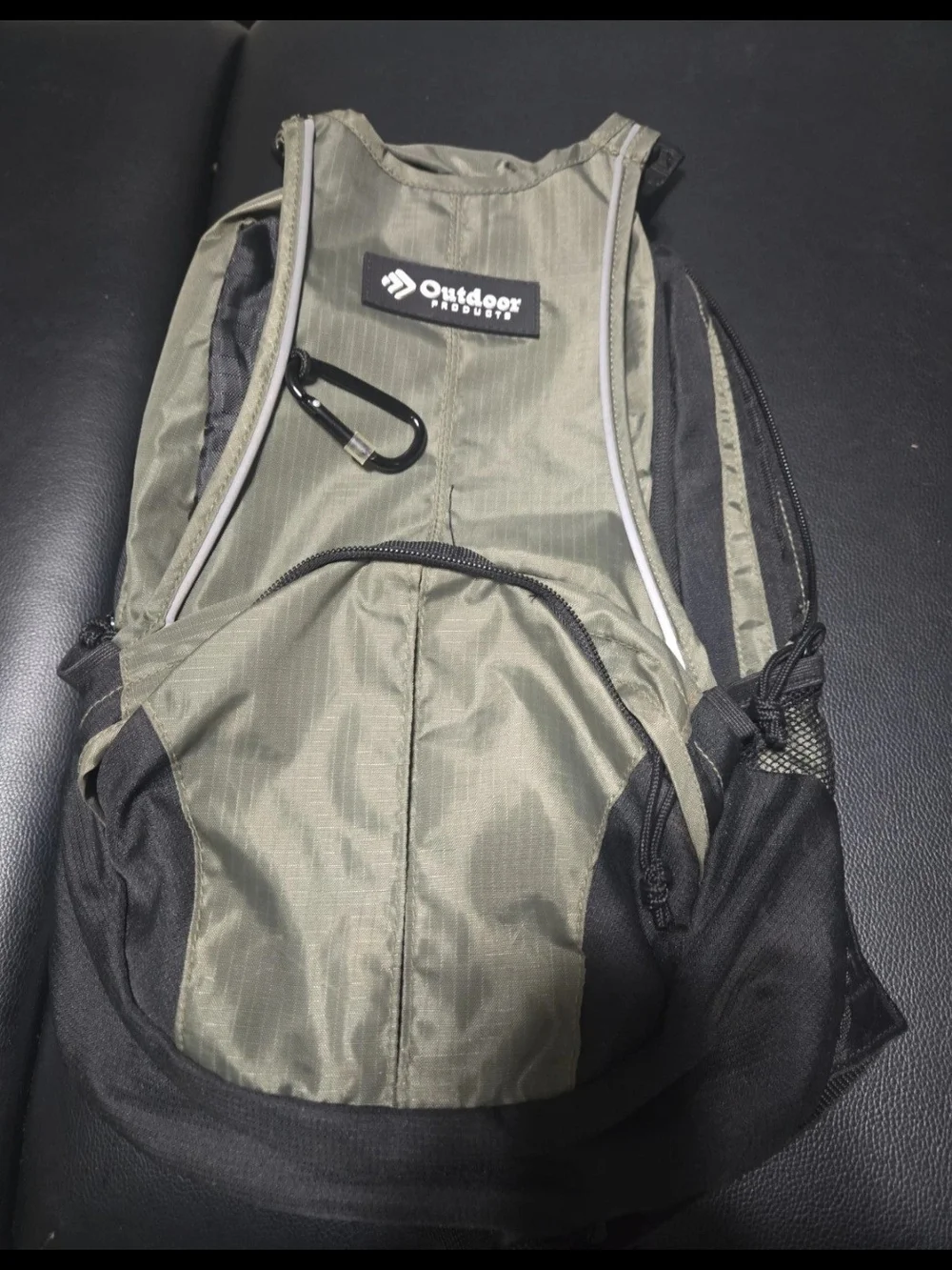 Outdoor Products Olive and Black Lightweight Backpack